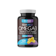 AquaOmega Balanced Omega 3 120 Softgels