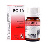 Dr Reckeweg BC16 - 200 Tablets (10106)