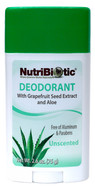 NutriBiotic Long Lasting Deodorant Unscented 2.6 oz