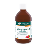 Genestra Cal Mag Liquid + D Raspberry Flavour 450 ml