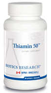 Biotics Research Thiamin 50 - 90 Capsules