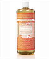 Dr Bronner's Organic Tea Tree Pure Castile Liquid Soap 32 Oz ( 944 ml )