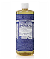 Dr Bronner's Organic Peppermint Pure Castile Liquid Soap 32 Oz ( 944 ml )