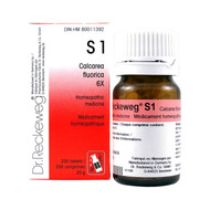 Dr Reckeweg S1 Calcarea Fluorica 6X - 200 Tablets