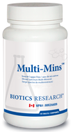 Biotics Research Multi Mins Iron & Copper Free 120 Tablets Biotics Research Multi Mins Iron & Copper Free 120 Tablets