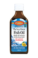 Carlson The Very Finest Fish Oil Lemon 200 ml