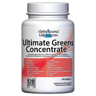Alpha Science Greens Concentrate 120 Capsules