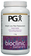 Bioclinic Naturals PGX Weight Loss Meal Replacement French Vanilla 1Kg