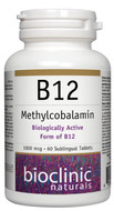 Bioclinic Naturals B12 Methylcobalamin 1000 mcg
