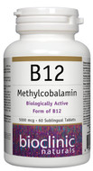 Bioclinic Naturals B12 Methylcobalamin 5000 mcg
