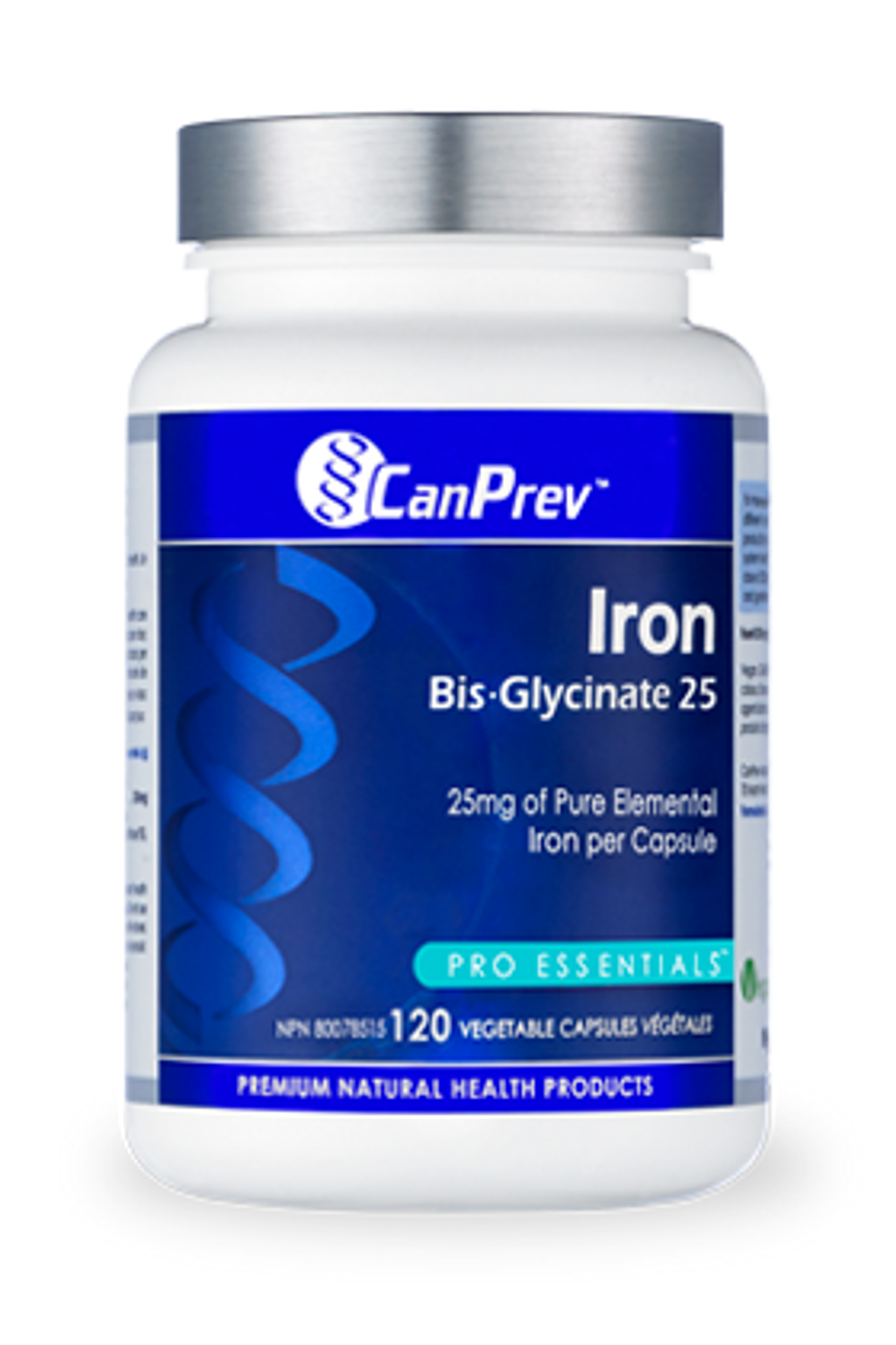 Iron Bis Glycinate 25 mg 120 Veg Capsules Buy CanPrev Iron Bis