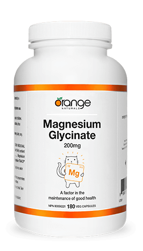 Magnesium Glycinate 200 mg 90 Veg Capsules Buy Orange Naturals Magnesium Glycinate