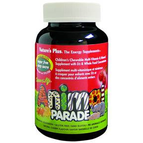 Natures Plus Animal Parade Multivitamin SugarFree Children’s Chewables