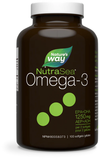 NutraSea Omega 3 - 100 Softgels