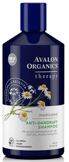 Avalon Organics Anti-Dandruff Medicated Shampoo 414 ml