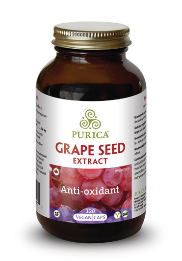 Purica Grapeseed Extract 120 Veg Capsules