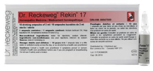 Dr Reckeweg Rekin 17 - 10 x 2 ml Ampules