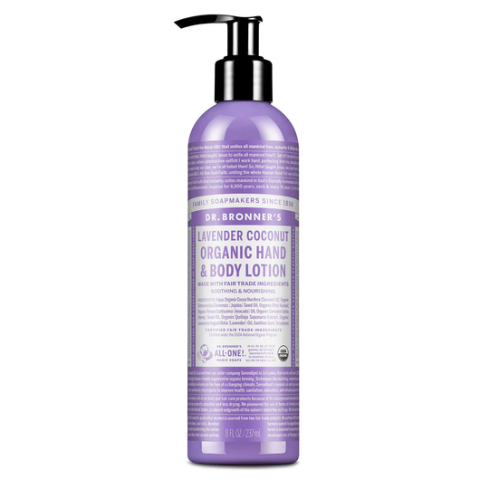 Dr Bronner's Lavender Coconut Organic Lotion
