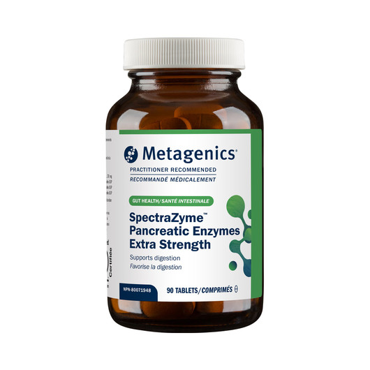 Metagenics SpectraZyme Pancreatic Enzymes Extra Strength 90 Tablets