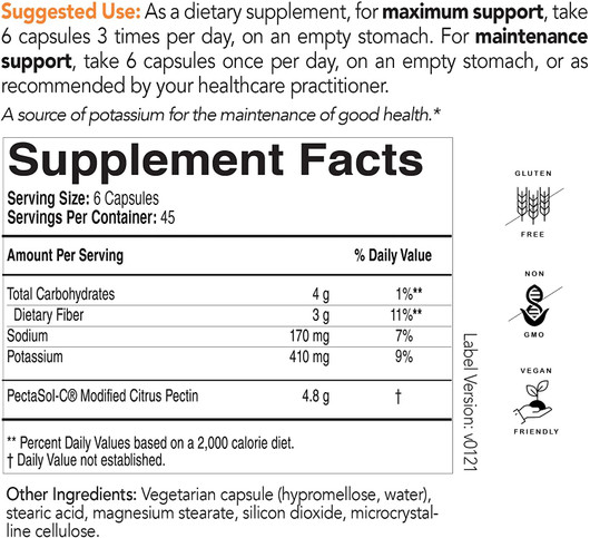 EcoNugenics PectaSol C 270 Capsules