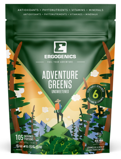 Ergogenics Nutrition Adventure Greens Powder 420 Grams