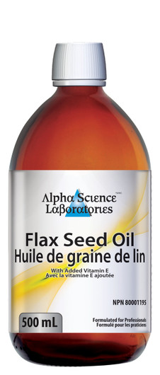 Alpha Science Flax Seed Oil 500 ml