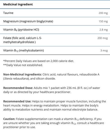 Metagenics MetaRelax Ingredients