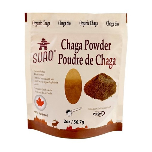 Suro Organic Canadian Chaga powder 56.7 g Suro Organic Canadian Chaga powder 56.7 g