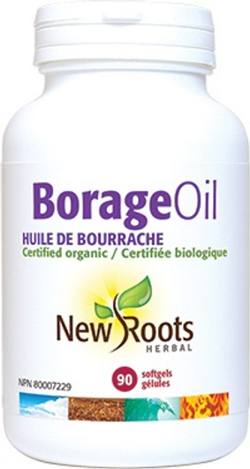 New Roots Borage Oil 1000 mg 90 Softgels