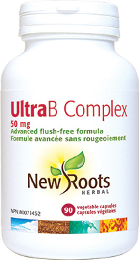New Roots Ultra B Complex 50 mg 90 Veg Capsules