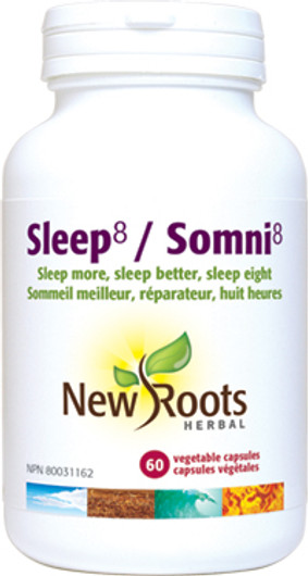 New Roots Sleep 8 60 Veg Capsules