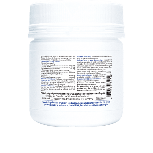 Vitazan OvaPress ingredients ( French)