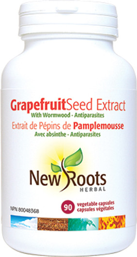 New Roots Grapefruit Seed Extract 406 mg 90 Veg Capsules