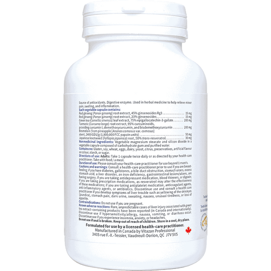 Vitazan A-Press 90 Capsules - ingredients