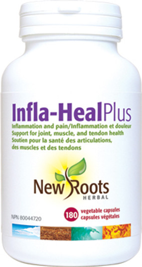 New Roots Infla-Heal Plus 180 Veg Capsules