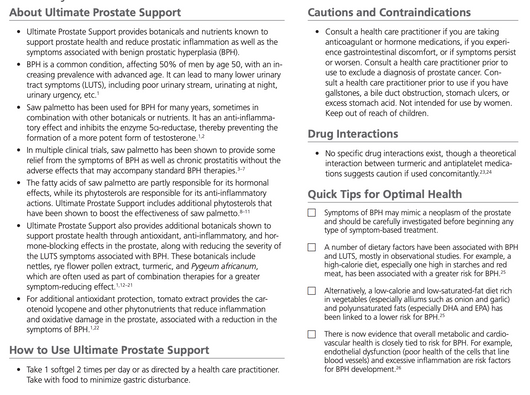 Bioclinic Naturals Ultimate Prostate Support Benefits