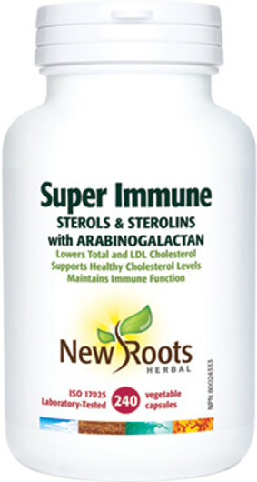New Roots Super Immune Sterols & Sterolins 240 Veg Capsules New Look