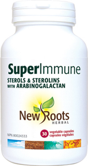 New Roots Super Immune Sterols & Sterolins 30 Veg Capsules