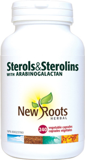 New Roots Sterols & Sterolins With Arabinogalactan 240 Veg Capsules