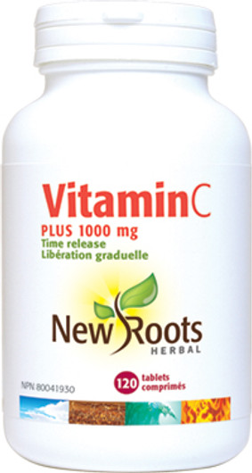 New Roots Vitamin C Plus 1000 mg 120 Tablets