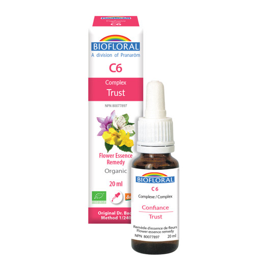 Biofloral C6 Trust Organic Flower Essence Complex 20 ml