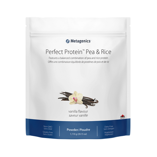 Metagenics Perfect Protein Pea & Rice Vanilla 1100 Grams