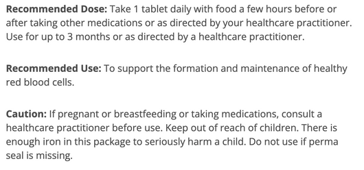 Metagenics Hemagenics Benefits