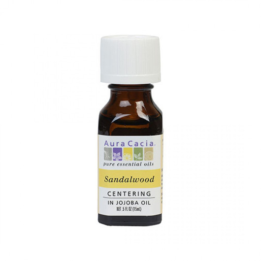 Aura Cacia Sandalwood In Jojoba Oil 15 ml