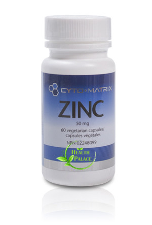Cyto Matrix Zinc Citrate 50 mg - 60 Veg Capsules