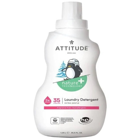 Attitude Laundry Detergent Fragrance Free 35 Loads 1.05 L