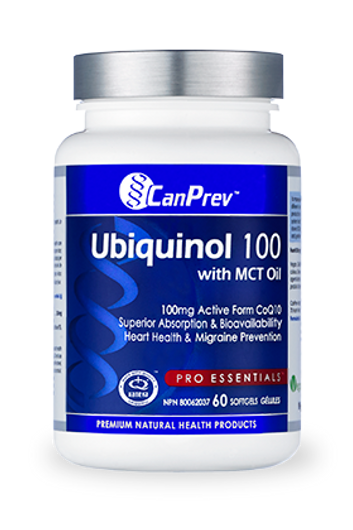 CanPrev Ubiquinol 100 mg 60 Softgels 