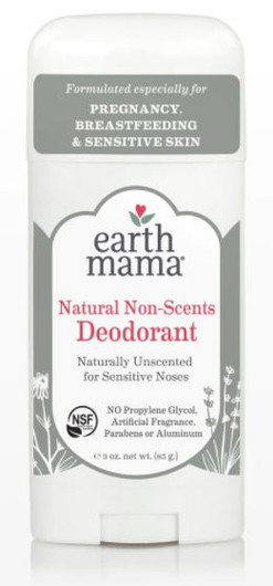 Earth Mama Natural Non-Scents Deodorant 85 g