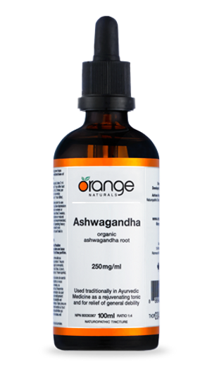 Orange Naturals Ashwagandha Tincture 100 ml