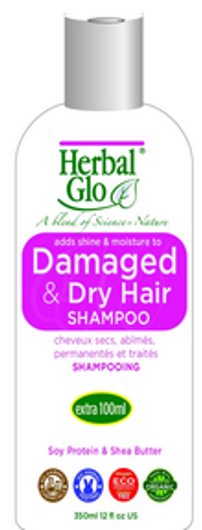 Herbal Glo Dry Damaged Hair Shampoo 350 ml